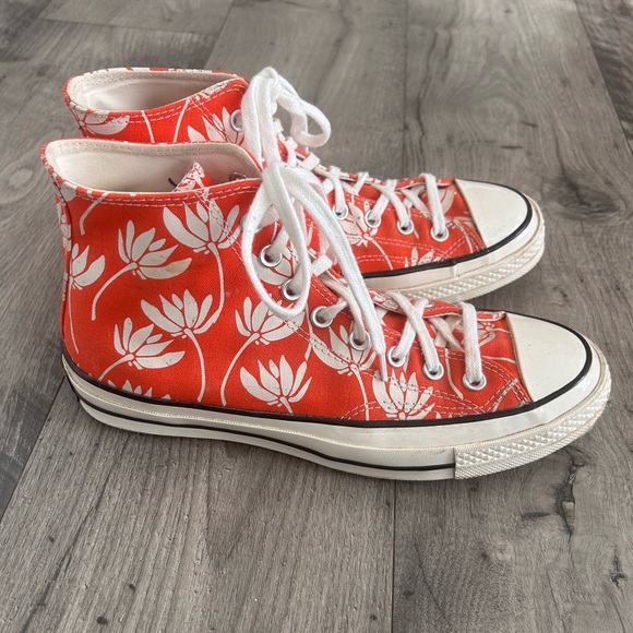 Converse Shoes - Converse Chuck Taylor 70 High Summer Spirit Bright Poppy High-Tops Size 10